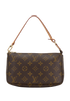 Pochette Accessoires, &pound;695, Handbags, Grey/White, Canvas, Front view